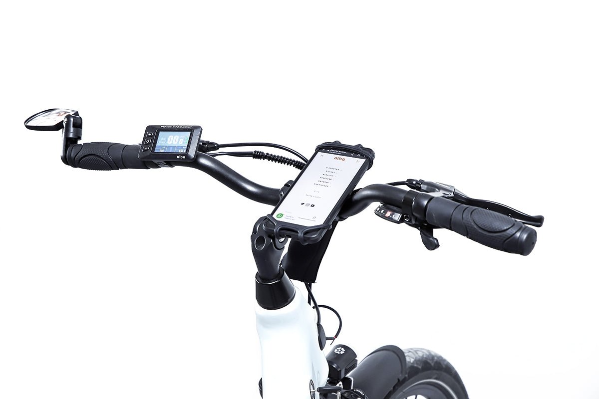 Plus PH-530-5 Silikon Gidon Telefon Tutucu -  - Alba E-bikes - Elektrikli Bisiklet