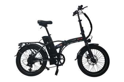 Alba Fold M sağ yan profil; arka hub motor ve zincir tarafı görünümü