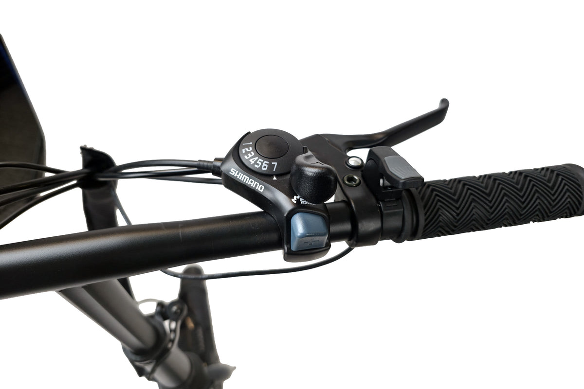 Alba Fold M kokpiti: Shimano vites kolu, fren kolu ve kontrol tuşları