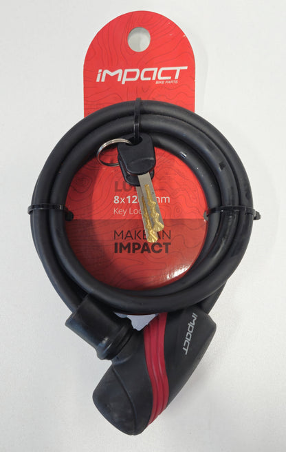 Impact Anahtarlı Bisiklet Kilidi