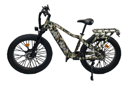 Alba Evoq çift motor elektrikli bisiklet kamuflaj