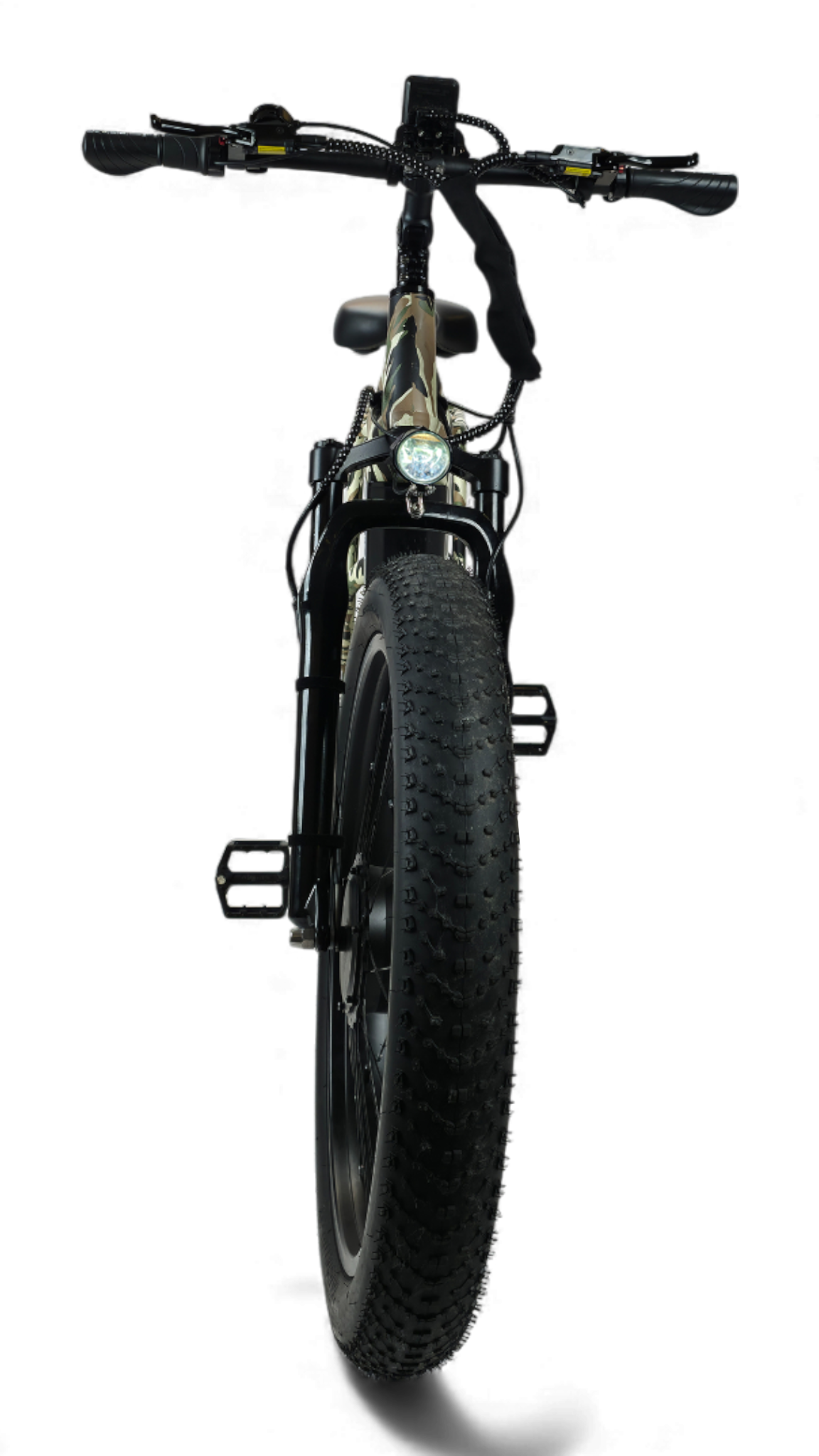 Alba evoq çift motor elektrikli bisiklet önden görünüm