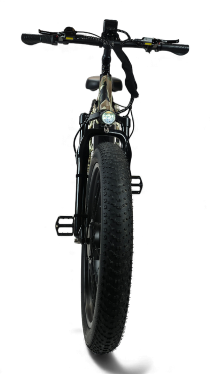 Alba evoq çift motor elektrikli bisiklet önden görünüm