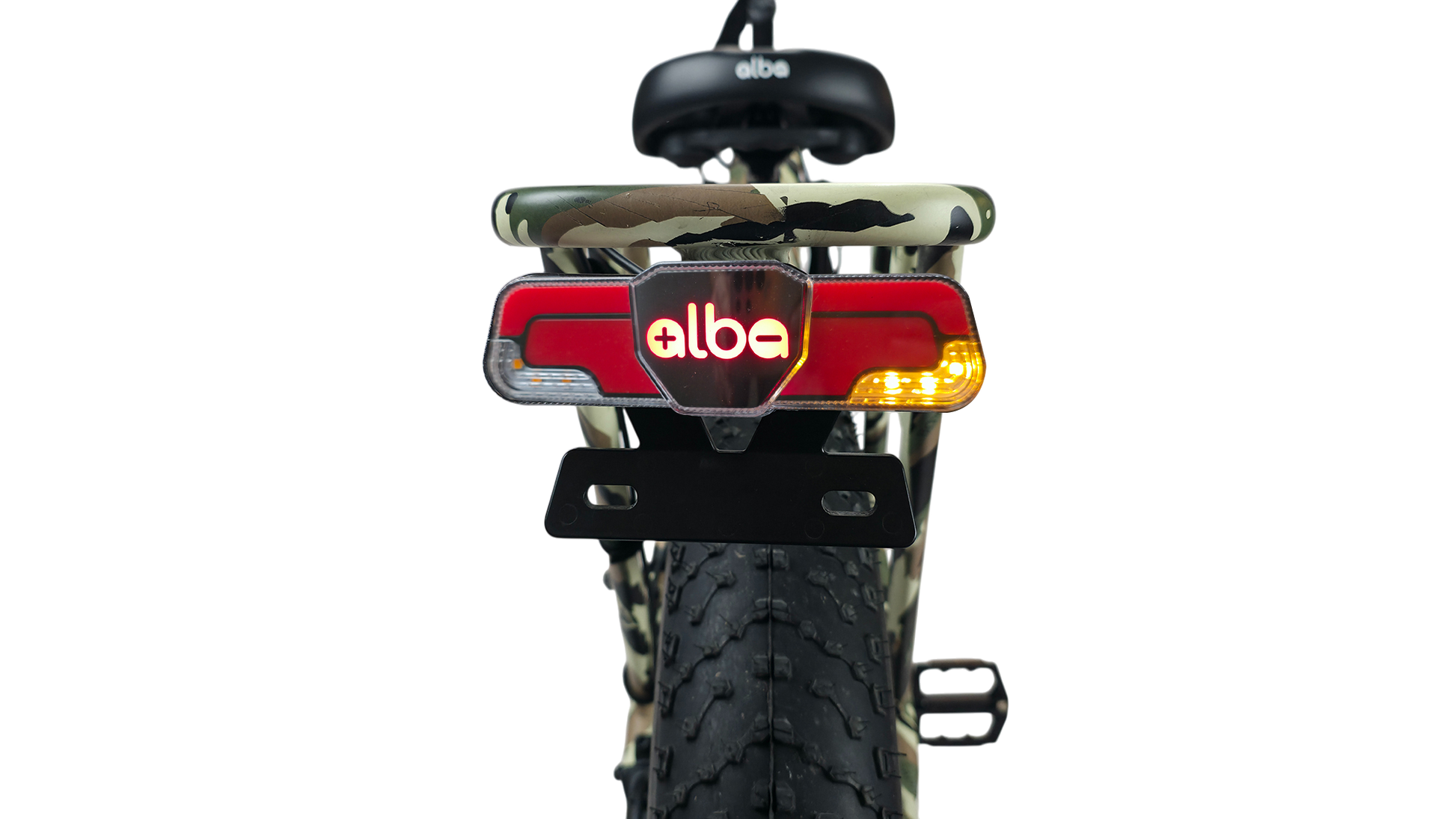 Alba evoq logolu sinyal arka aydınlatma