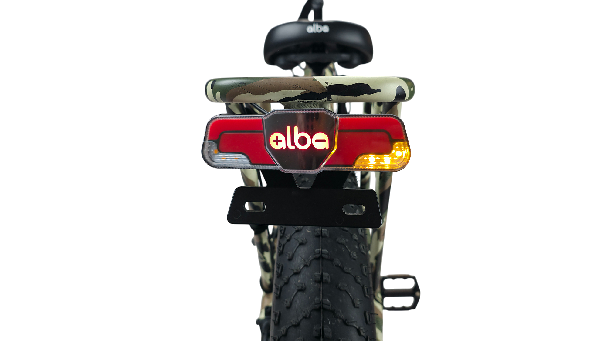 Alba evoq logolu sinyal arka aydınlatma