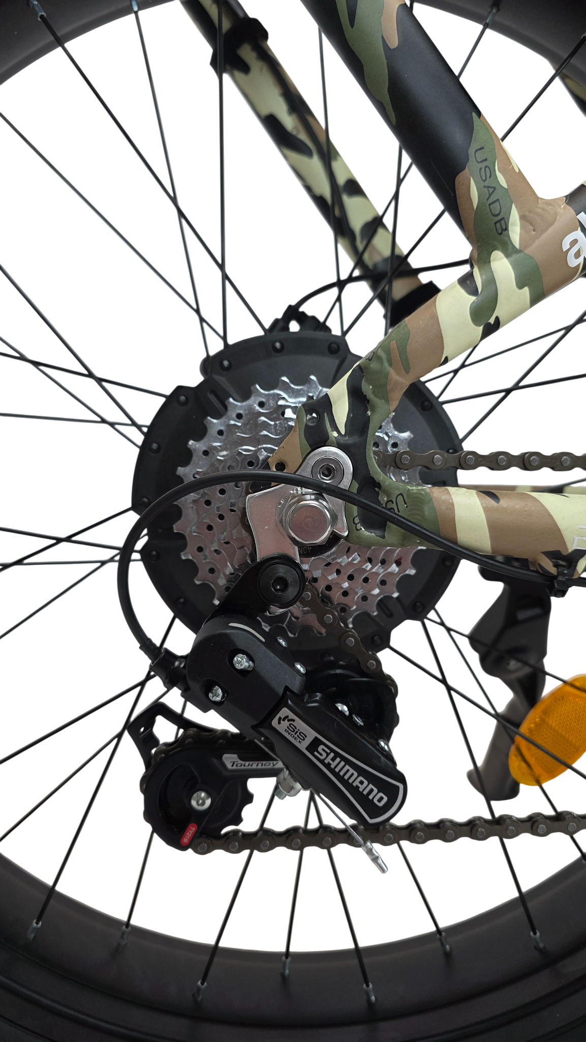 Alba evoq çift motor elektrikli bisiklet arka motor