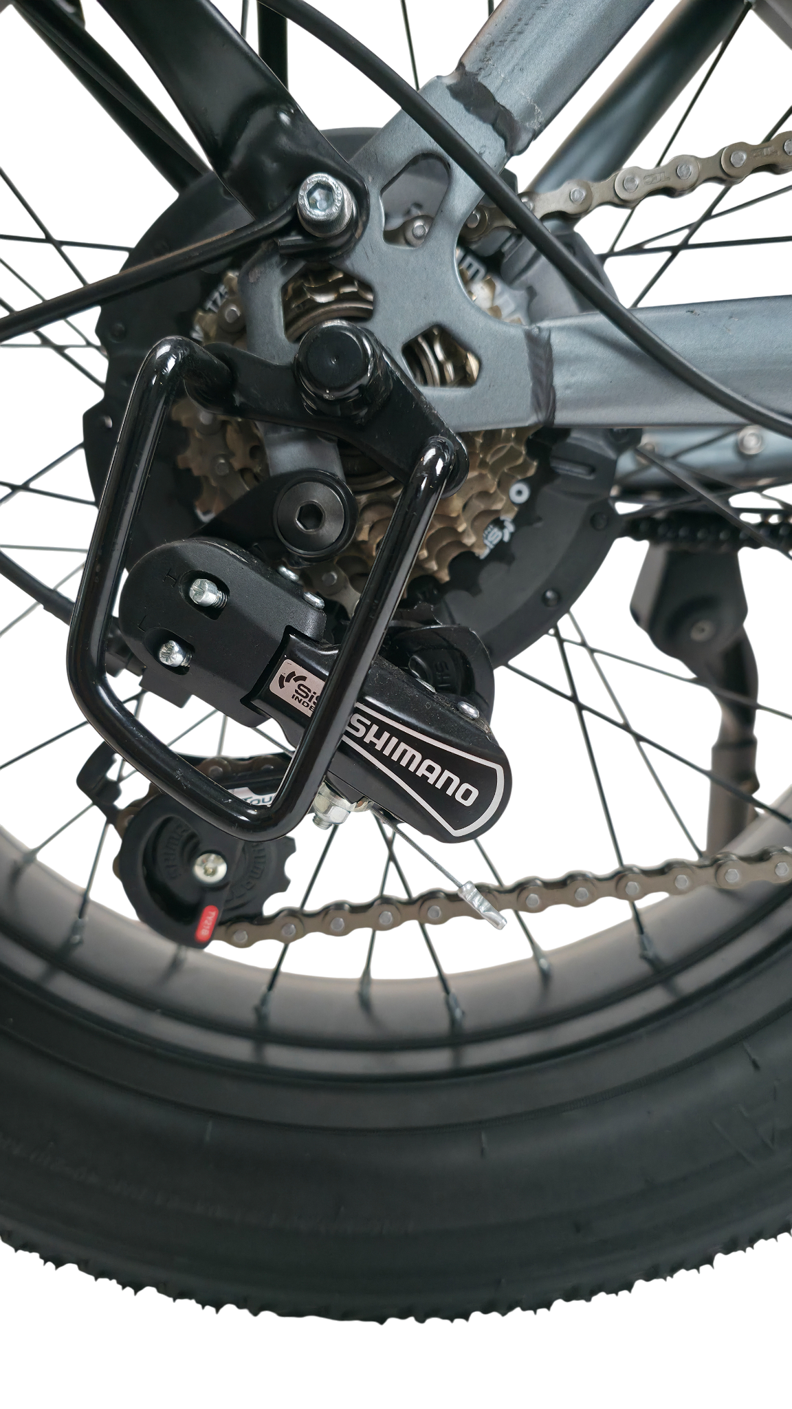 Alba Fold s elektrikli bisiklet arka aktarıcı detayı