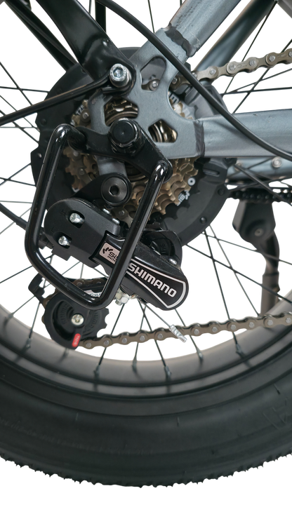 Alba Fold s elektrikli bisiklet arka aktarıcı detayı