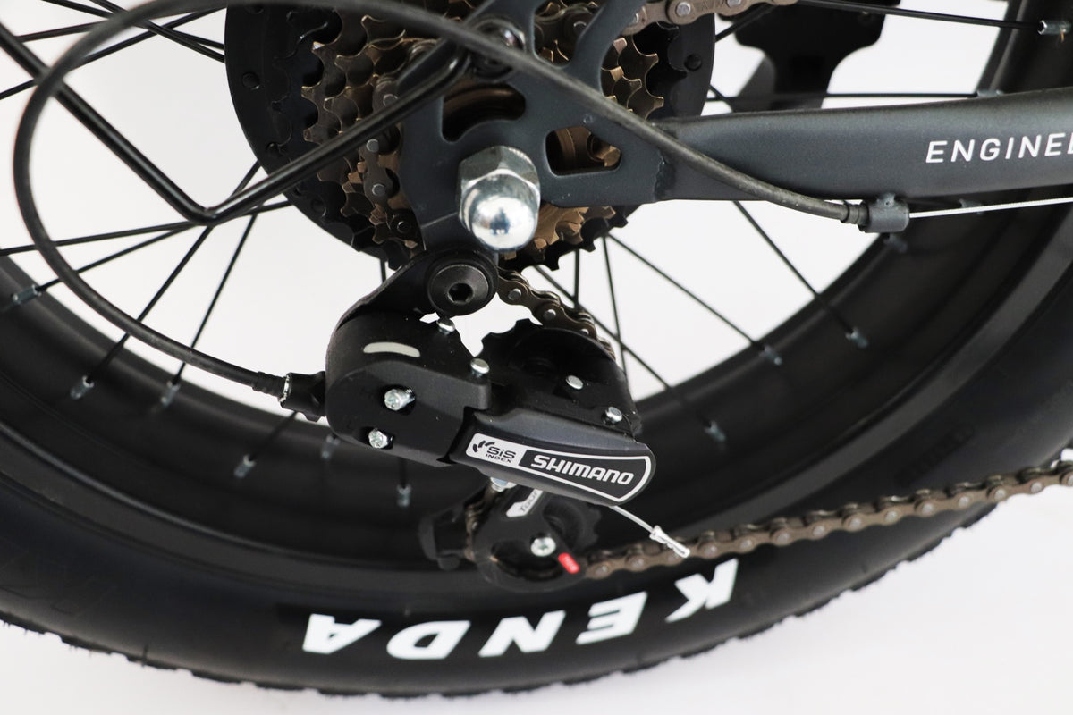 Alba Fold S Shimano arka aktarıcı ve dişli grubu