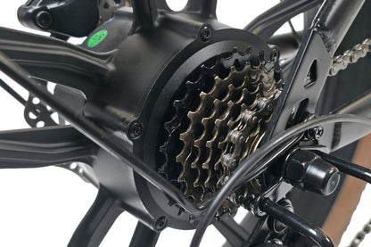 Alba Motobike X1 48 V arka göbek motoru ve 7 vites dişli grubu