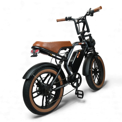 Alba Motobike X1 arka açılı görünüm