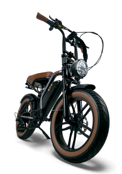 Alba Motobike X1 elektrikli bisiklet ön açılı görünüm