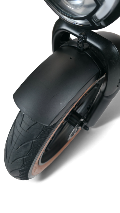 Alba Motobike X1 elektrikli bisiklet ön çamurluk detayı