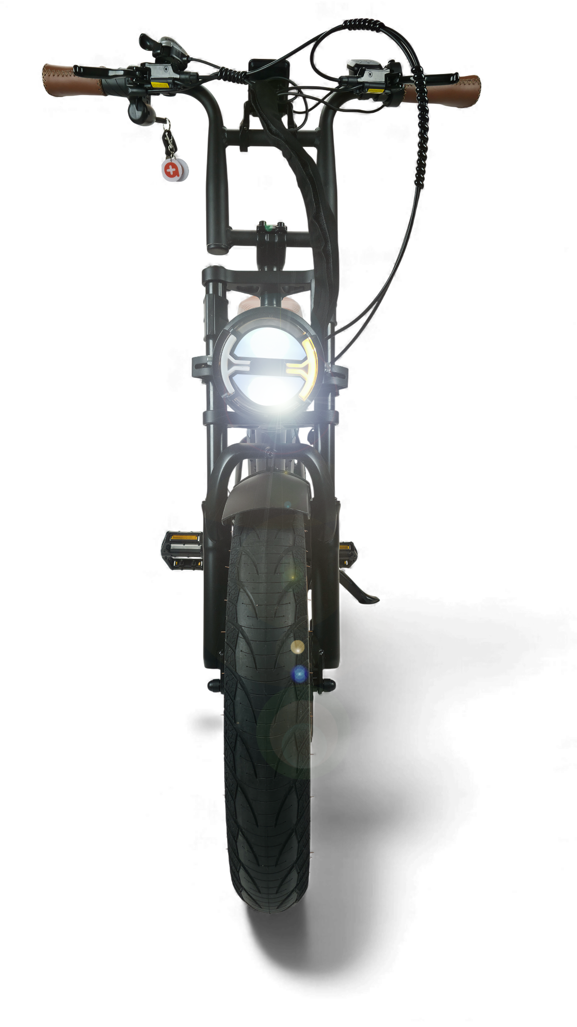 Alba Motobike elektrikli bisiklet tam önden görünüm