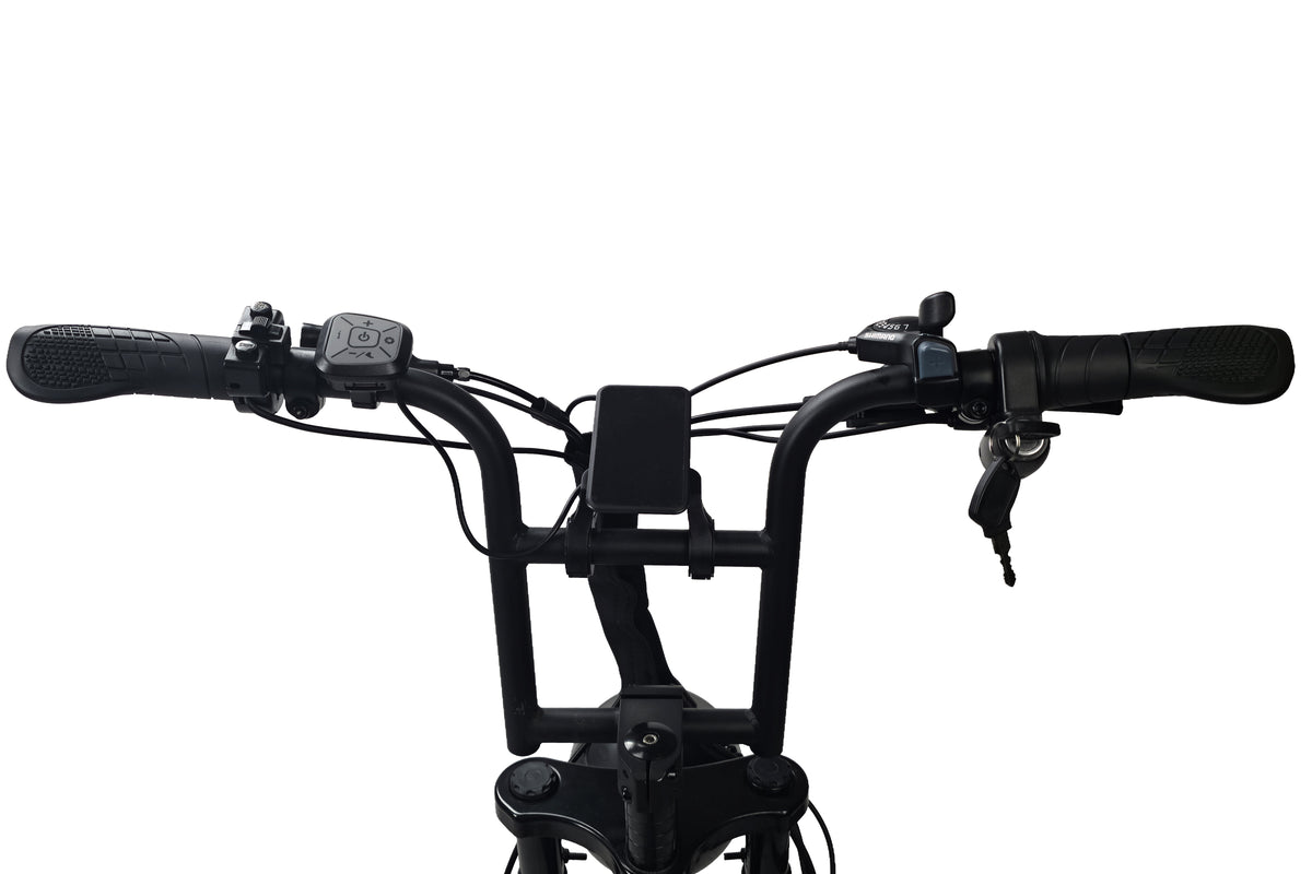 Alba Motobike X1 gidon ve kokpit görünümü