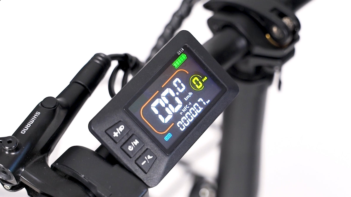 Alba OEM Renkli LCD NFC Gösterge - - Alba E-bikes - Elektrikli Bisiklet